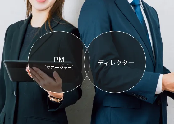 経営者さま専属のスタッフ2名体制でのサポート